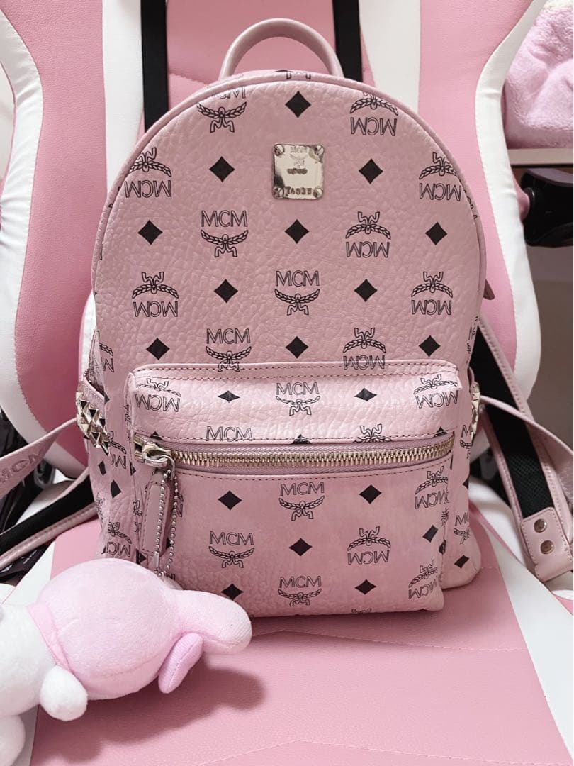 MCM ピンクリュック正規品