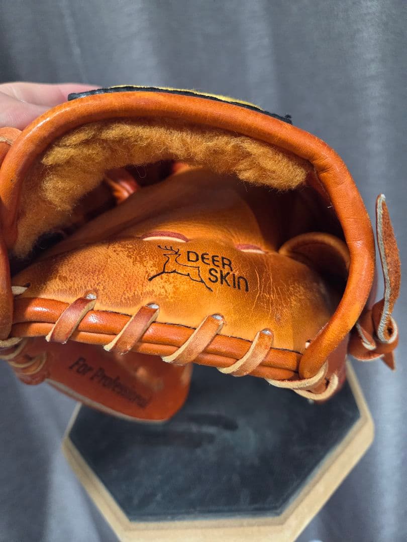 【値下げ可】GID-3 硬式用 DEER SKIN 中古 MIZUNOPRO