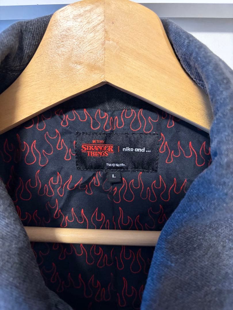 T*R様 STRANGER THINGS デニムジャケット Lサイズ