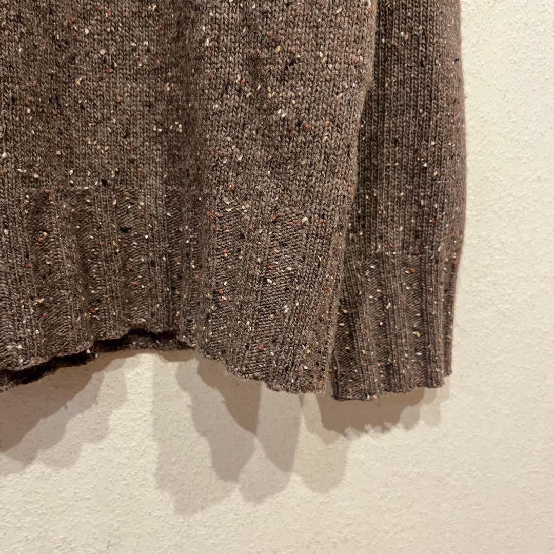 PS Paul Smith カラーネップ デザイン ウール タートルネックニット