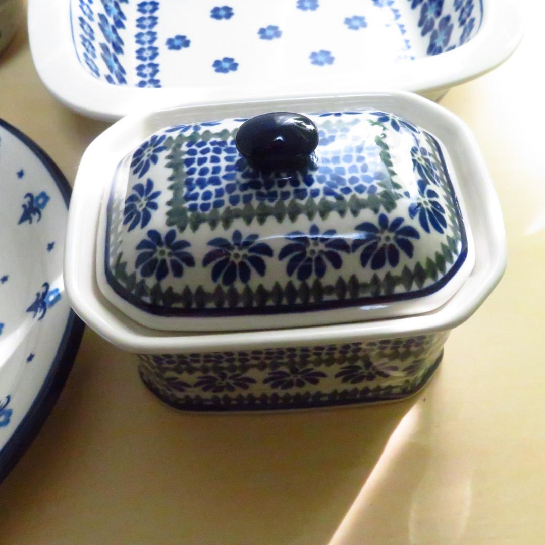 ツェラミカ】未使用 食器 6点セット オーバル皿・コンテナ・スクエア皿