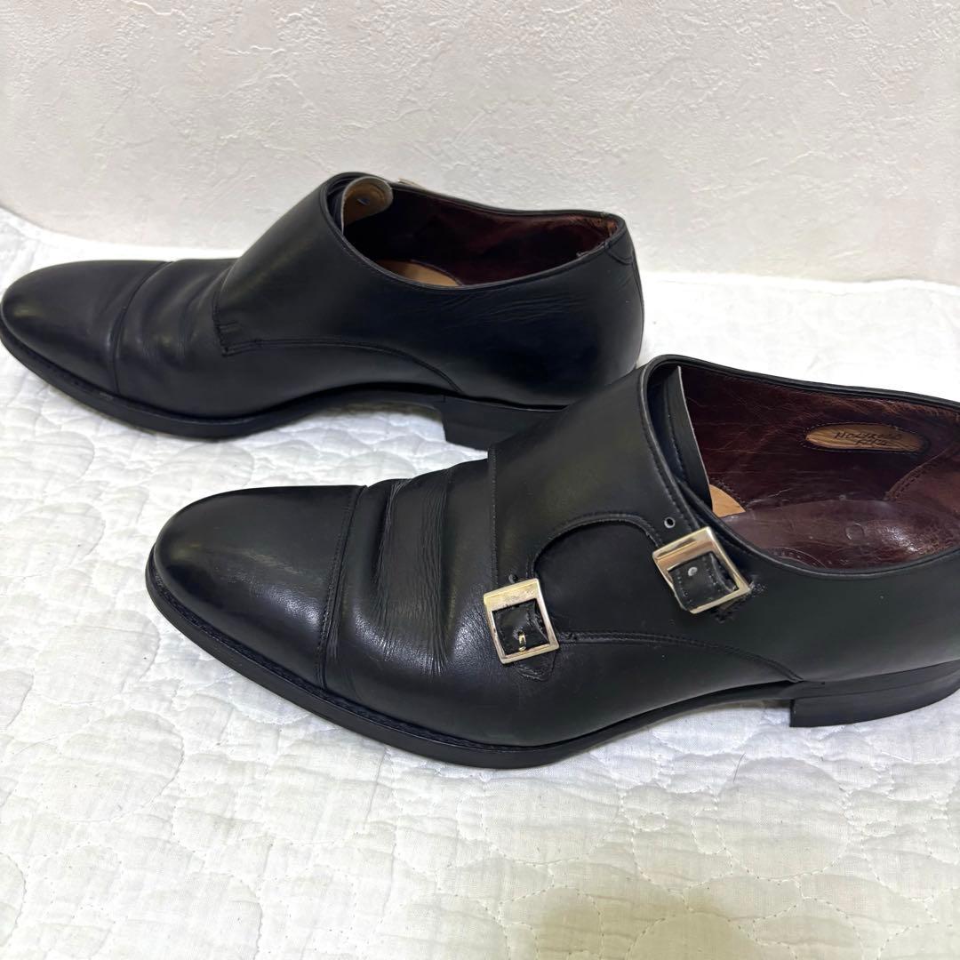 希少】JOSEPH CHEANEY ダブルモンク ブラック HOLYROOD - メルカリ