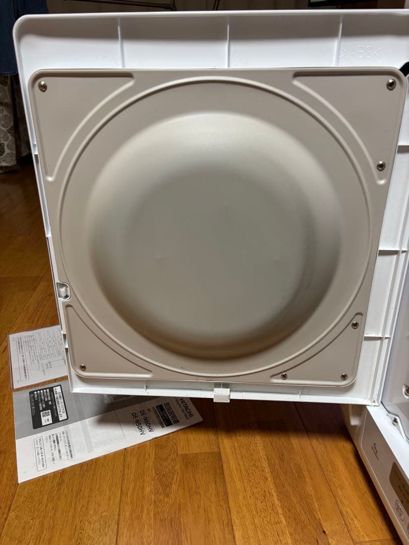 HITACHI 電気式衣類乾燥機 ホワイト　DE-N60HV