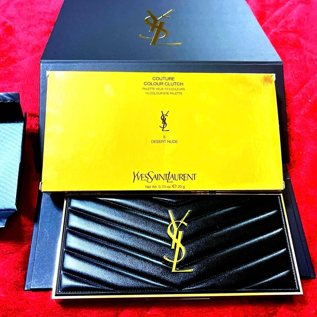 未使用復刻版！数量限定【YSL】クチュール カラー クラッチ 5 デザート
