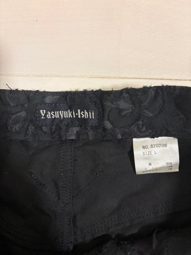 yasuyukiishi 刺繍 フレア パンツ archive v系