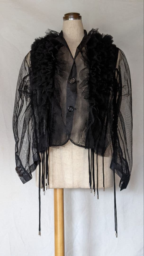 noir 2020aw ノワールケイニノミヤ コムデギャルソン ウールケープコート