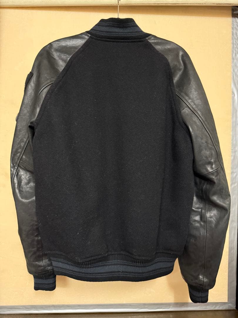 ポロラルフローレン　スタジャン　オールブラック　M