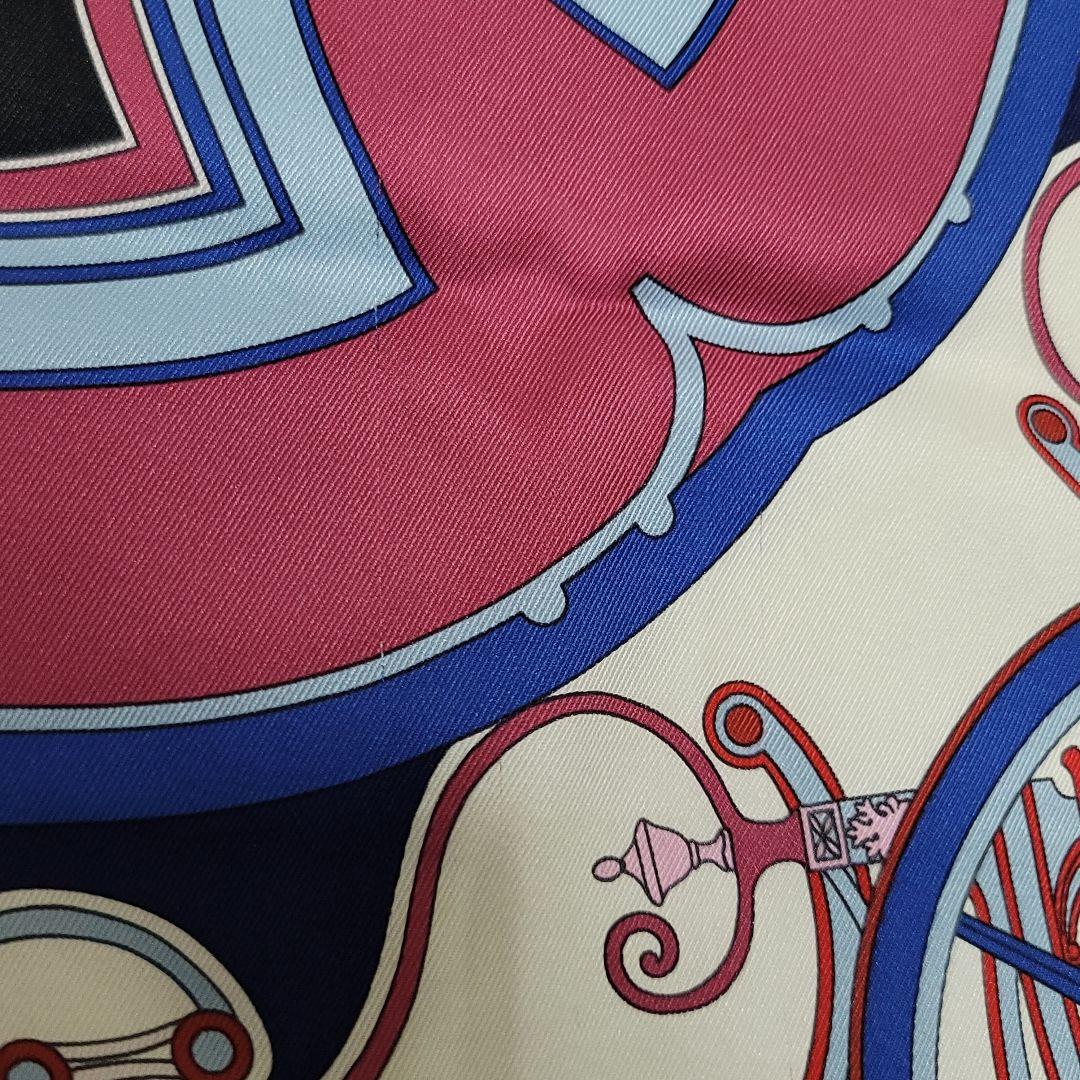 あつこ様 HERMES エルメス カレ70 ジョージワシントンの馬車 シルク