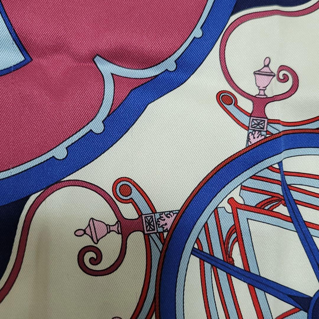 あつこ様 HERMES エルメス カレ70 ジョージワシントンの馬車 シルク