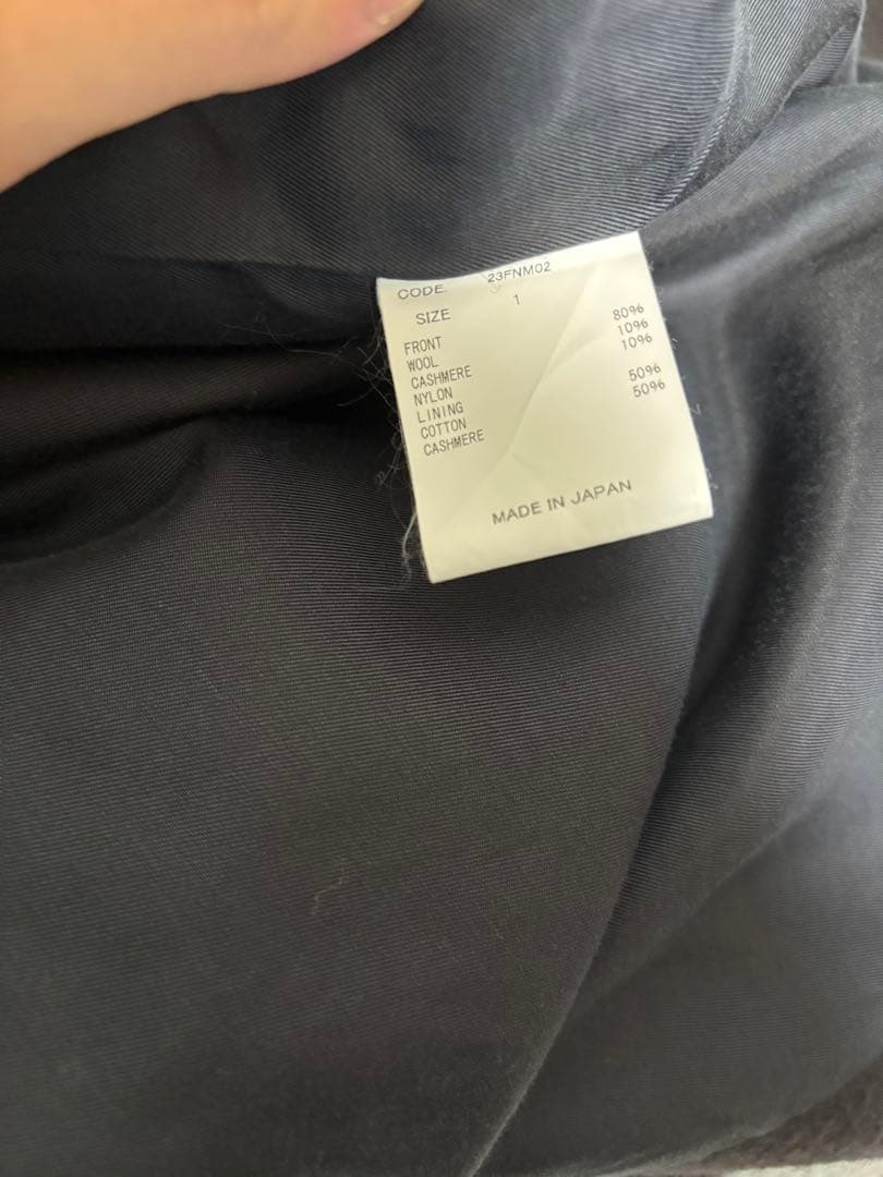 URU(ウル)/HOODED COAT/Charcoal