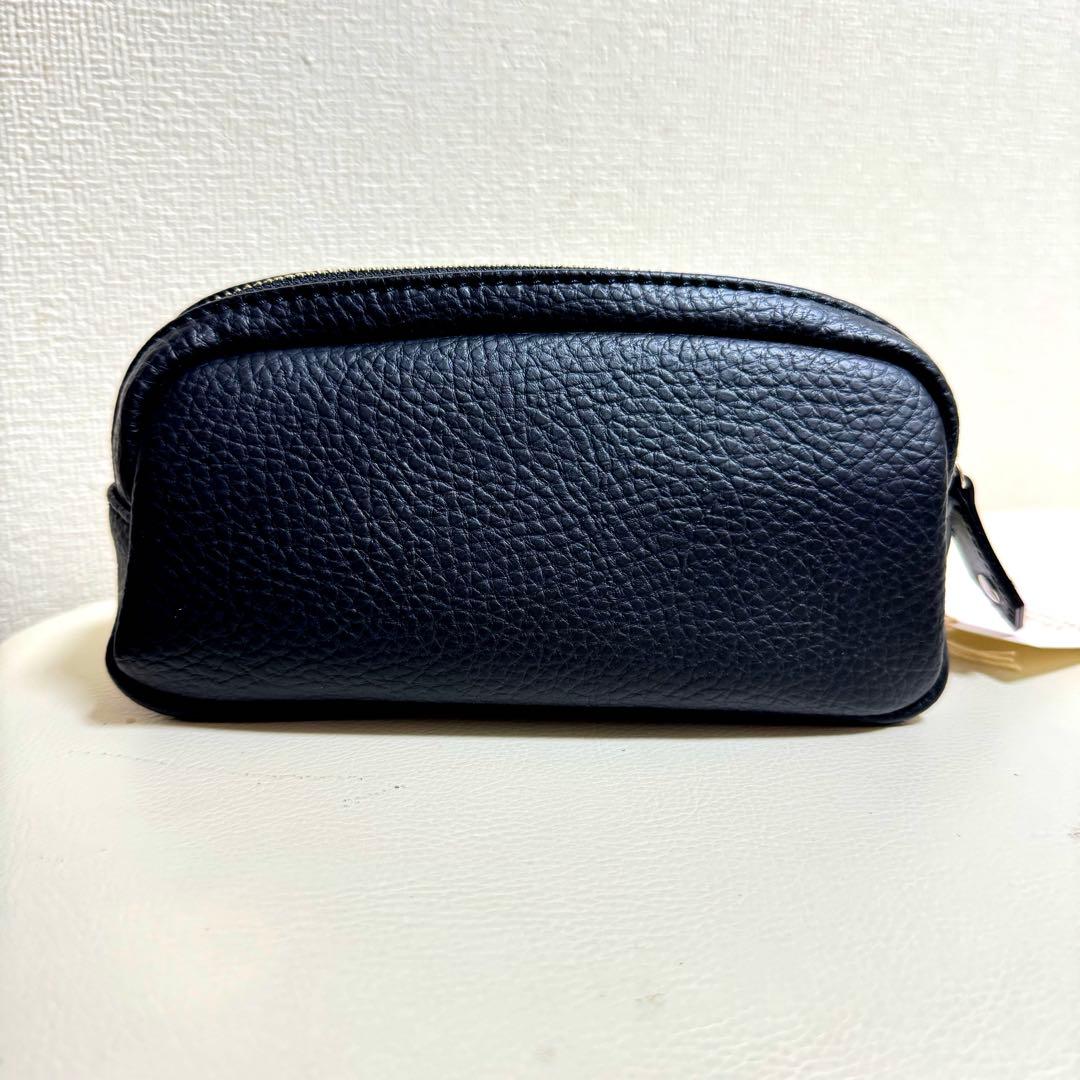 新品未使用★ビビアンウエストウッド★ハミルトン/オーブ柄★レザー化粧ポーチ黒