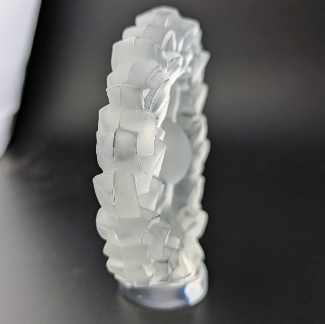 可愛い鳩さん☆ラリック DOVE フロスト フィギュリン ペーパーウェイト