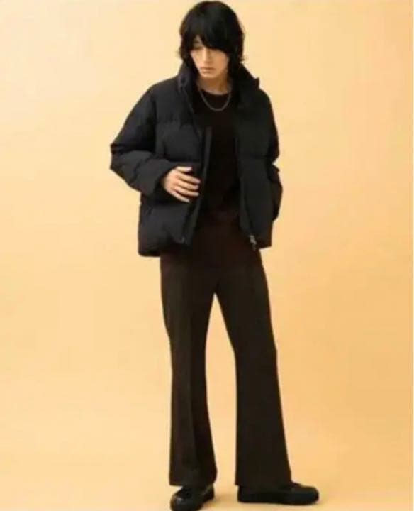 STUDIOUS 700FPラウンドヘムスタンドカラーダウンブルゾン/ジャケット