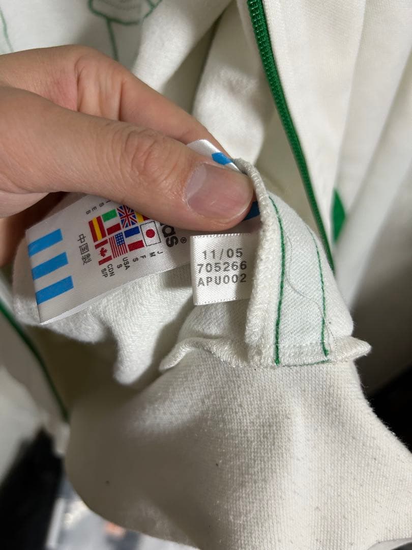 【レア品】 adidas アディダスジャージ スミスvsナスターゼ M 刺繍