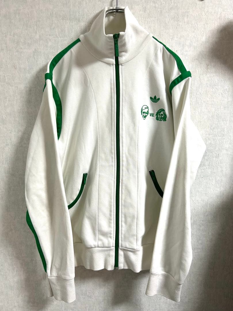 【レア品】 adidas アディダスジャージ スミスvsナスターゼ M 刺繍