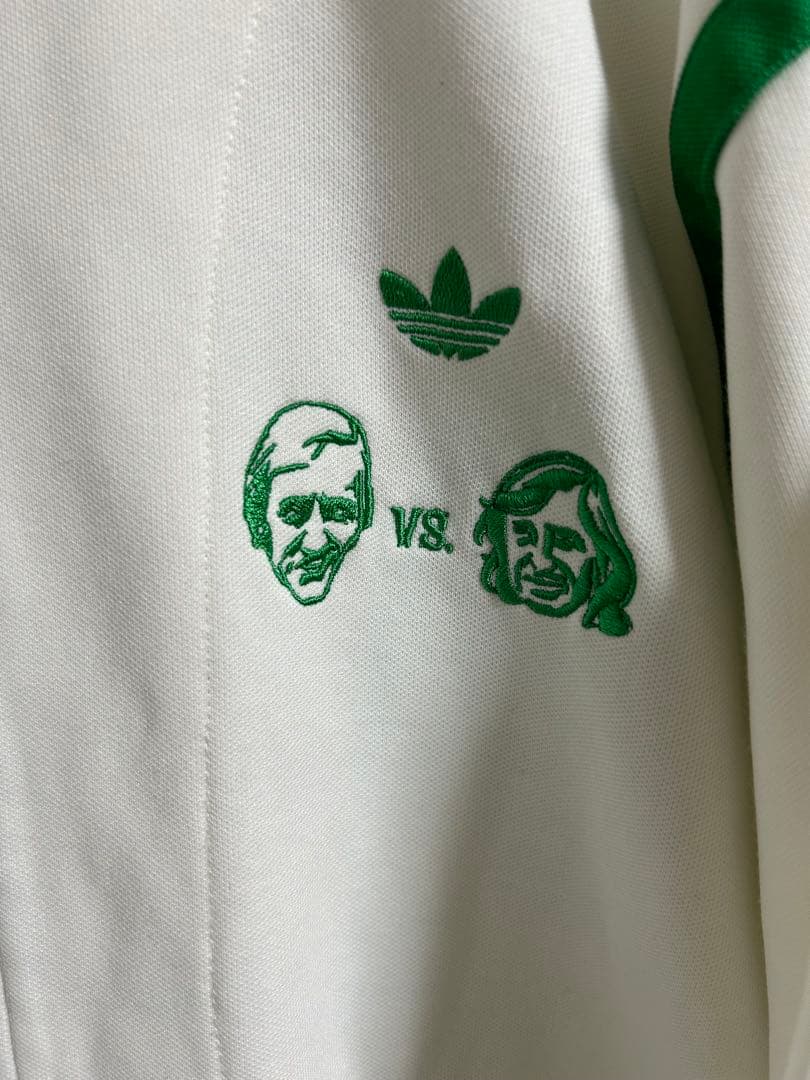 【レア品】 adidas アディダスジャージ スミスvsナスターゼ M 刺繍