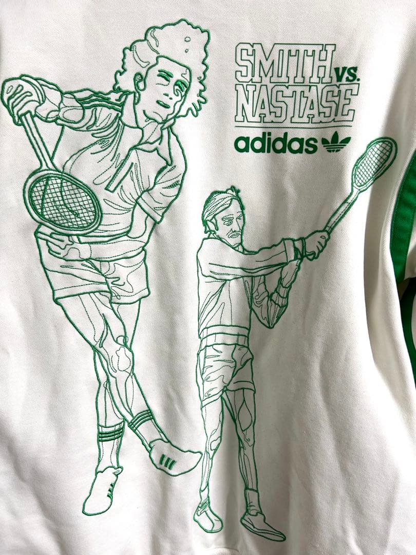 【レア品】 adidas アディダスジャージ スミスvsナスターゼ M 刺繍