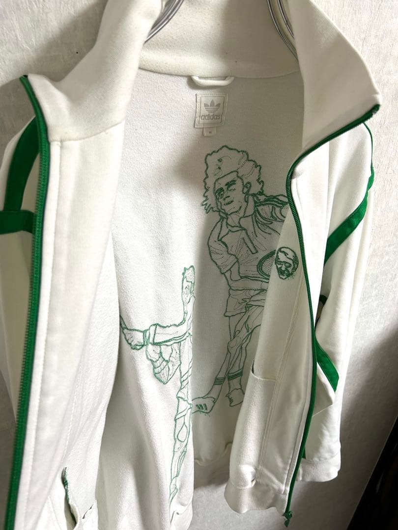 【レア品】 adidas アディダスジャージ スミスvsナスターゼ M 刺繍