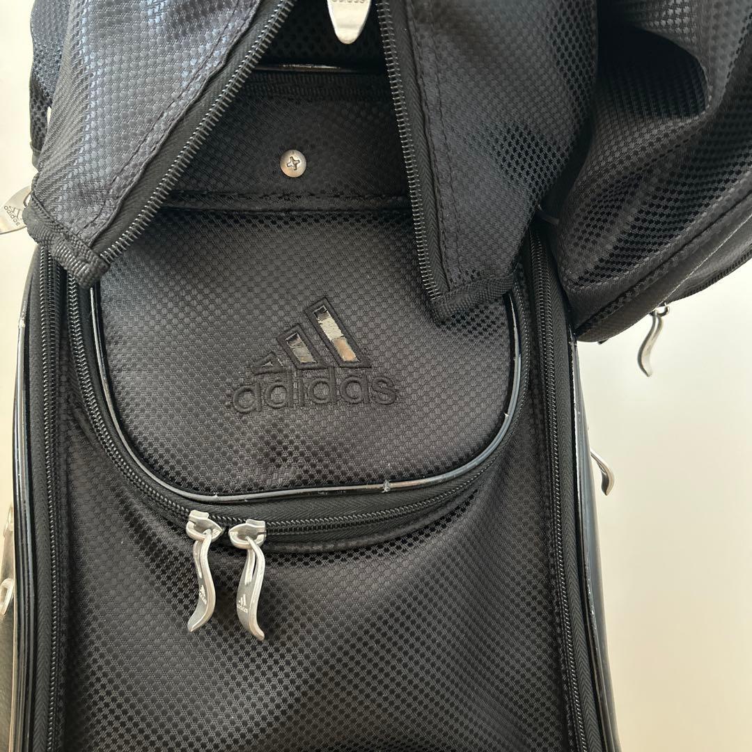 adidas ブラック キャディバッグ9.5型