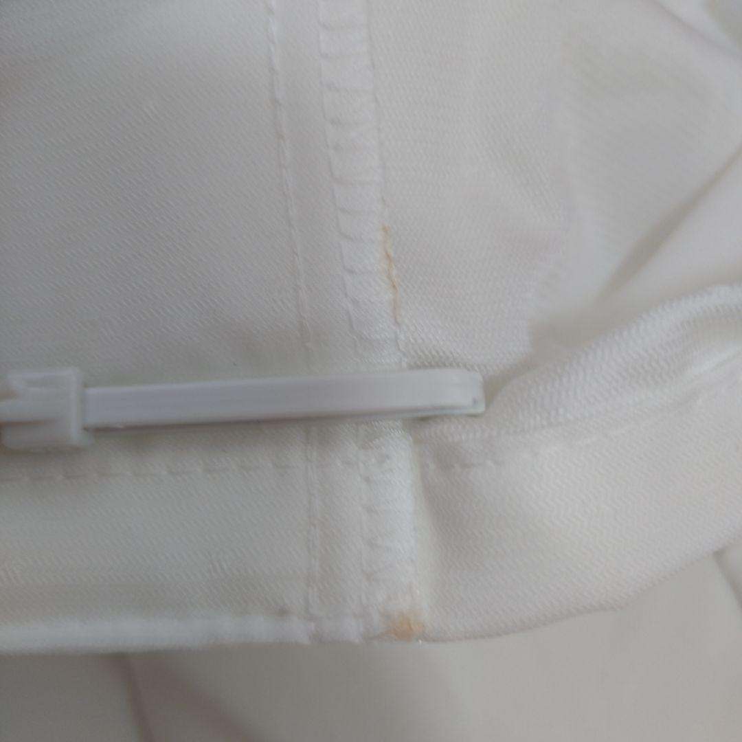 【ニトリ】レースカーテン　アイボリー　ドット柄　遮熱　遮像