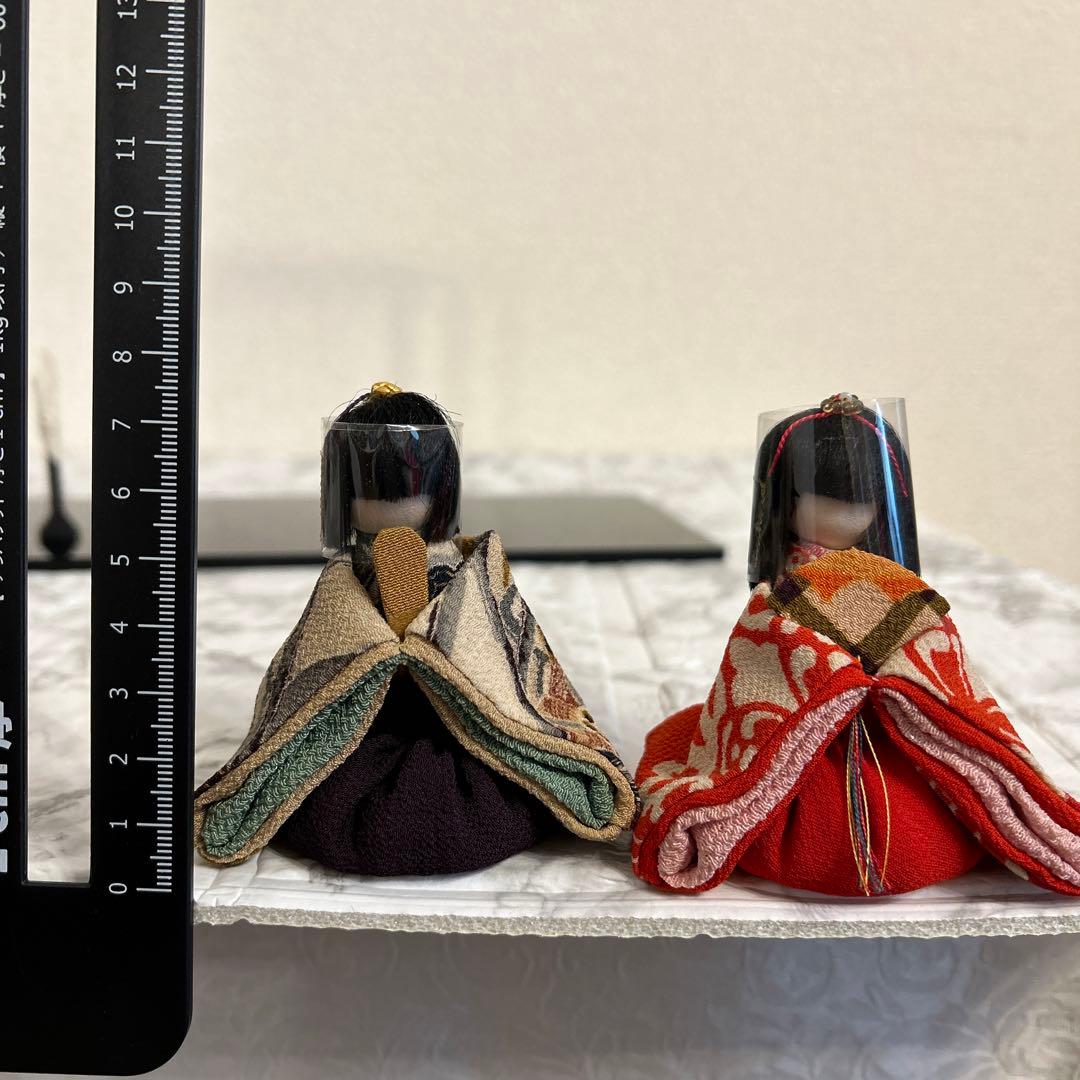 お雛様（小さな雛人形） 古布 雛祭り 節句