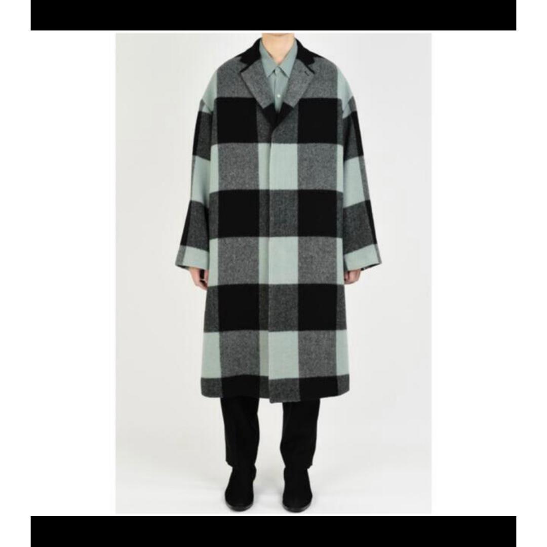 タイムセール】LAD MSICIAN チェックチェスターコート 20aw