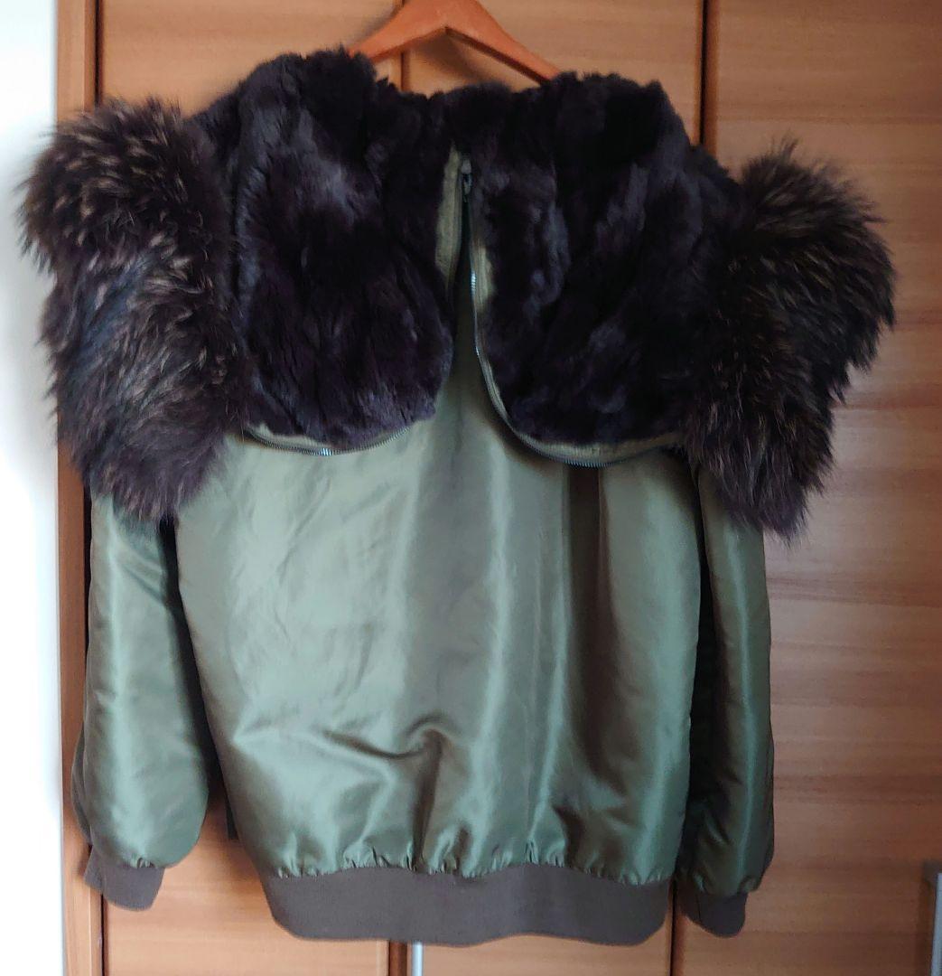 ドゥーズィエムクラス＊MA-1 ファー ジャケット コート - メルカリ