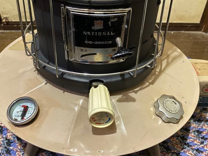 昭和レトロ 石油ストーブ OS-356CB ナショナル 家電・スマホ・カメラ