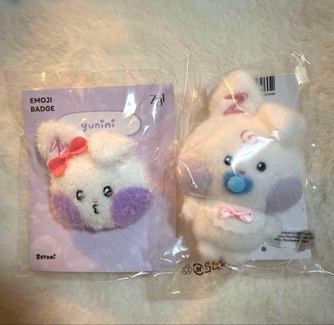 zeroni ベビー ぬいぐるみ 絵文字バッジ yunini ユニニ - メルカリ
