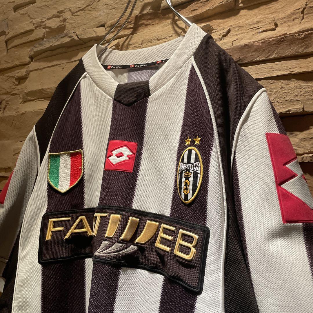 希少】lottoロット×ユベントス/#10デルピエロ/02-03/ユニフォーム lotto