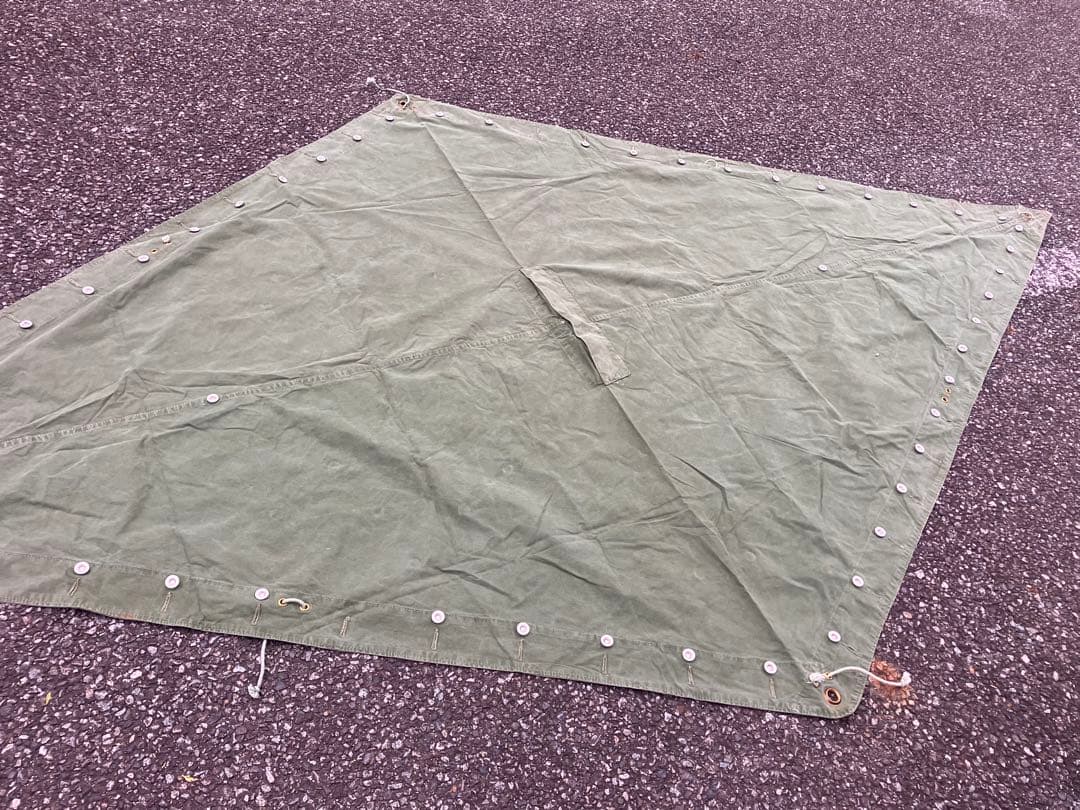 ノルウェー軍幕。OD色2枚