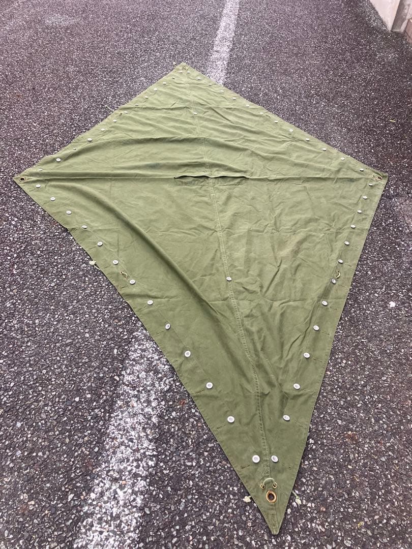 ノルウェー軍幕。OD色2枚