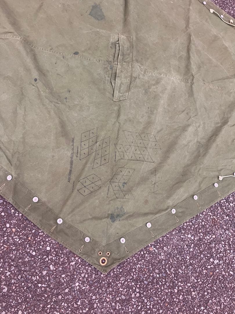 ノルウェー軍幕。OD色2枚