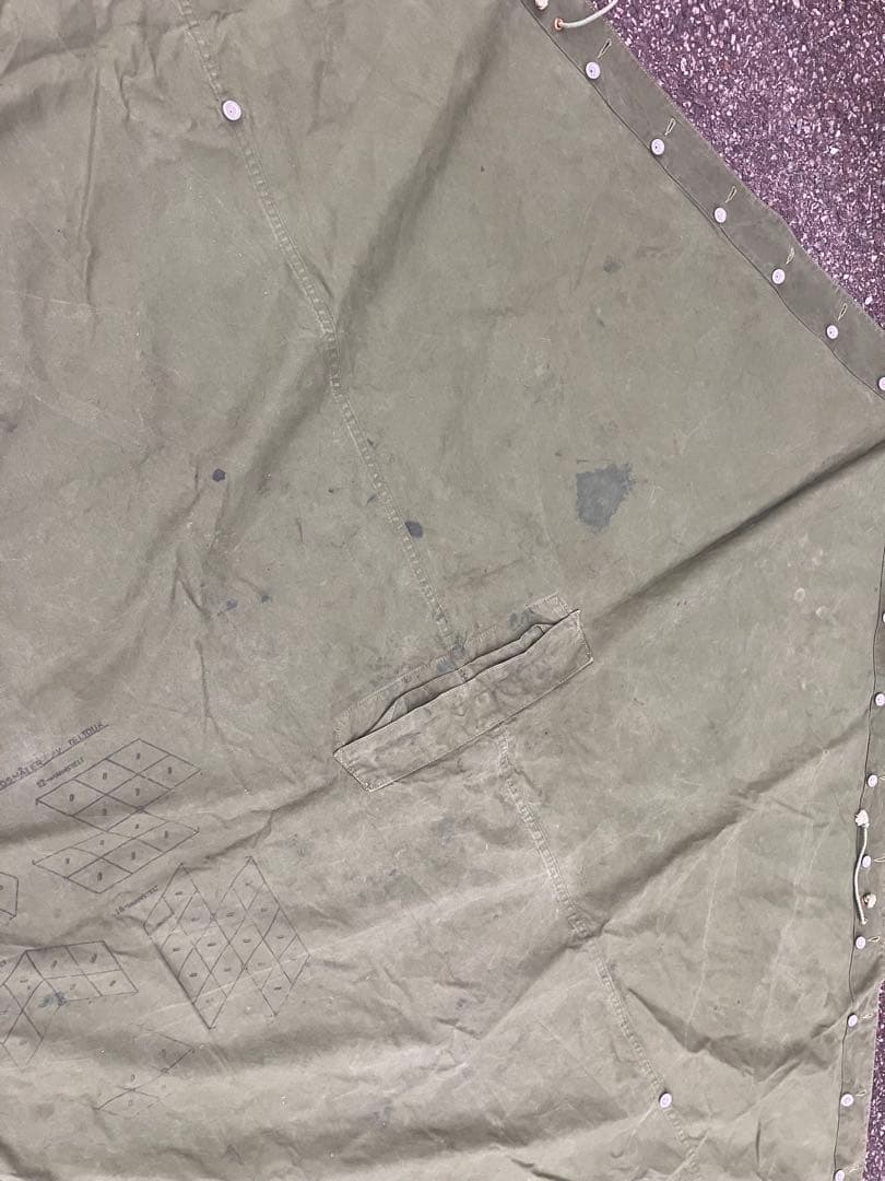 ノルウェー軍幕。OD色2枚