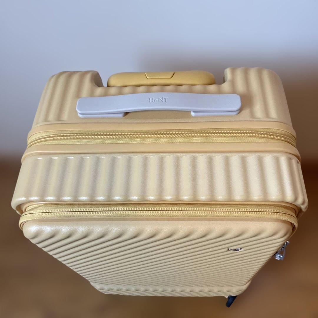 【HaNT/ハント】 ココント キャリーケース 34L キャンドルイエロー