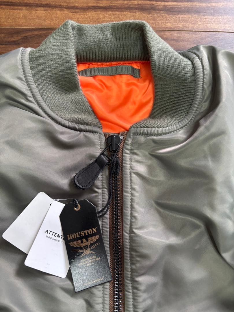 HOUSTON MA-1 ヒューストン 50316 フライトジャケット XL