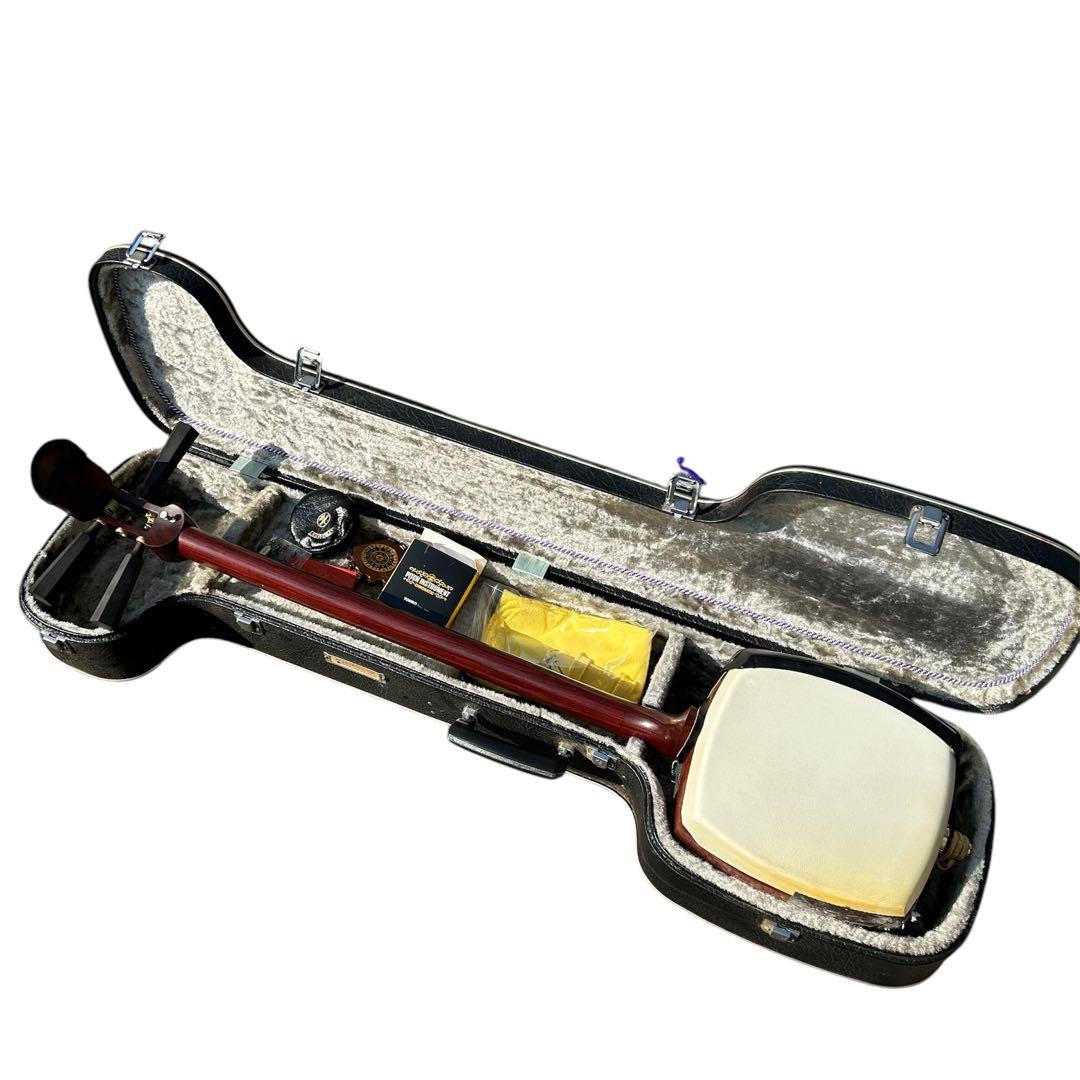 三味線　ハードケース付き アンティーク ビンテージ