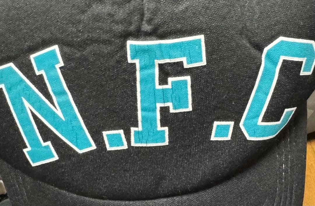 Vintage カレッジ　キャップ　黒