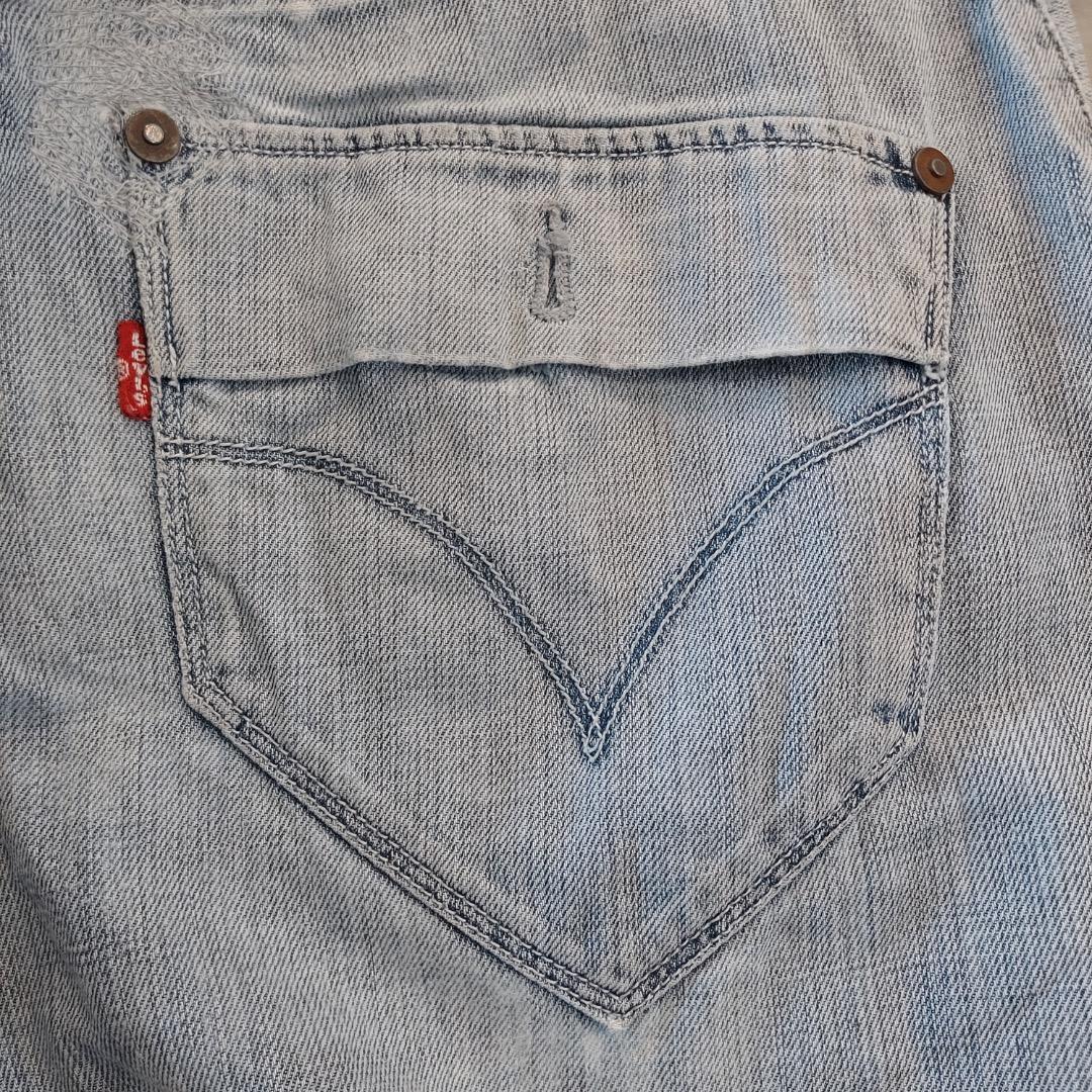 リーバイス エンジニアード ジーンズ W32 00s 青 古着 立体 17824