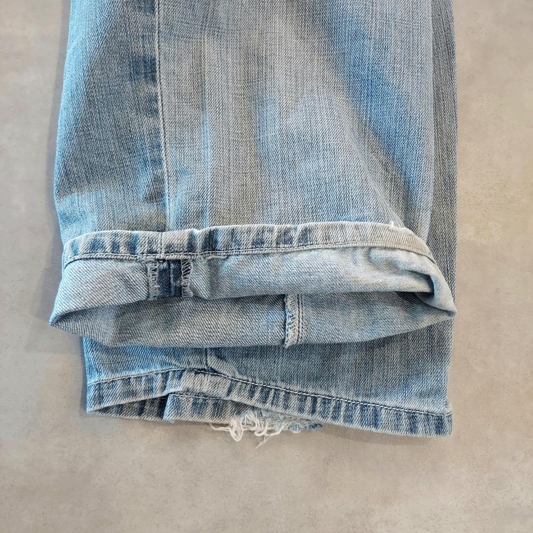 リーバイス エンジニアード ジーンズ W32 00s 青 古着 立体 17824