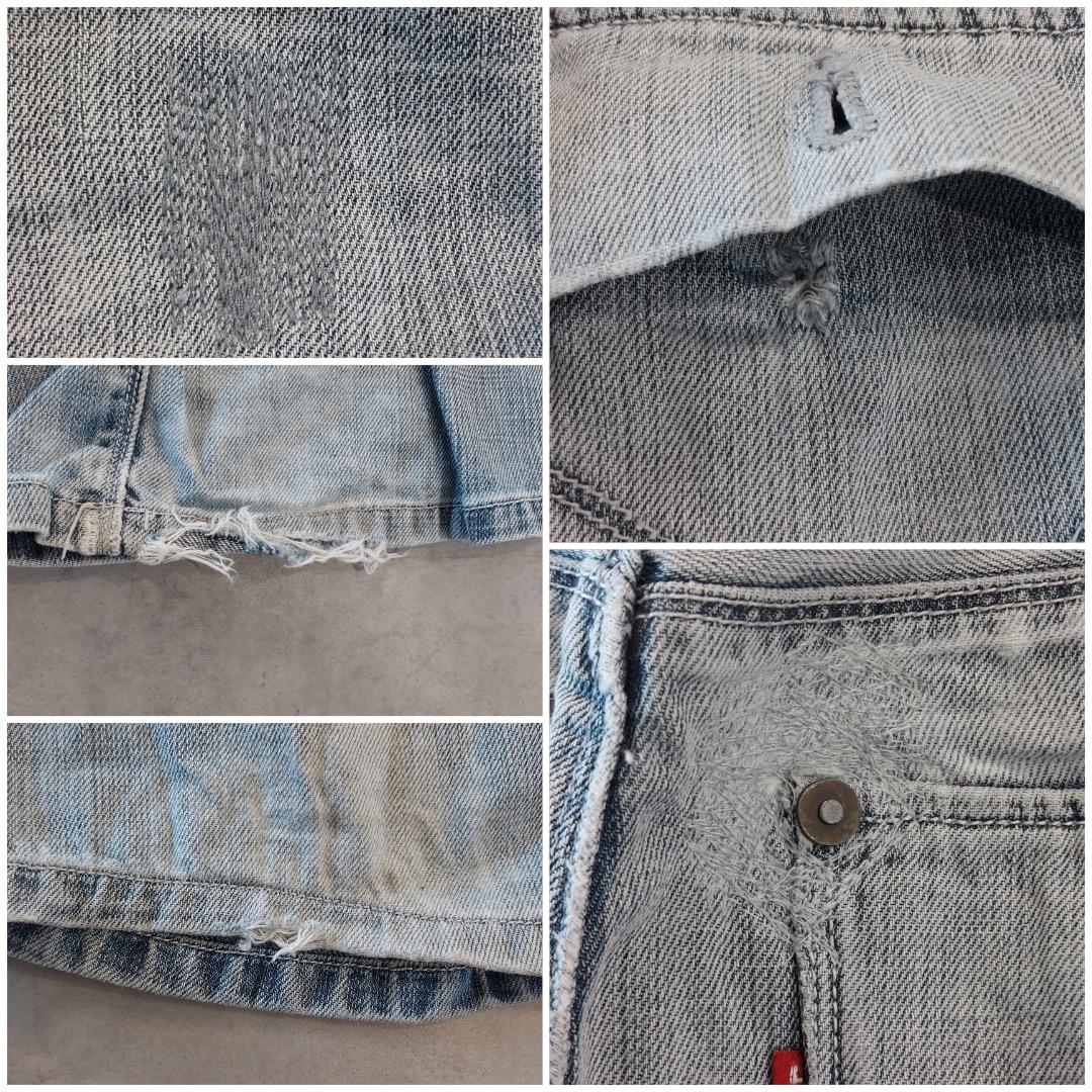 リーバイス エンジニアード ジーンズ W32 00s 青 古着 立体 17824