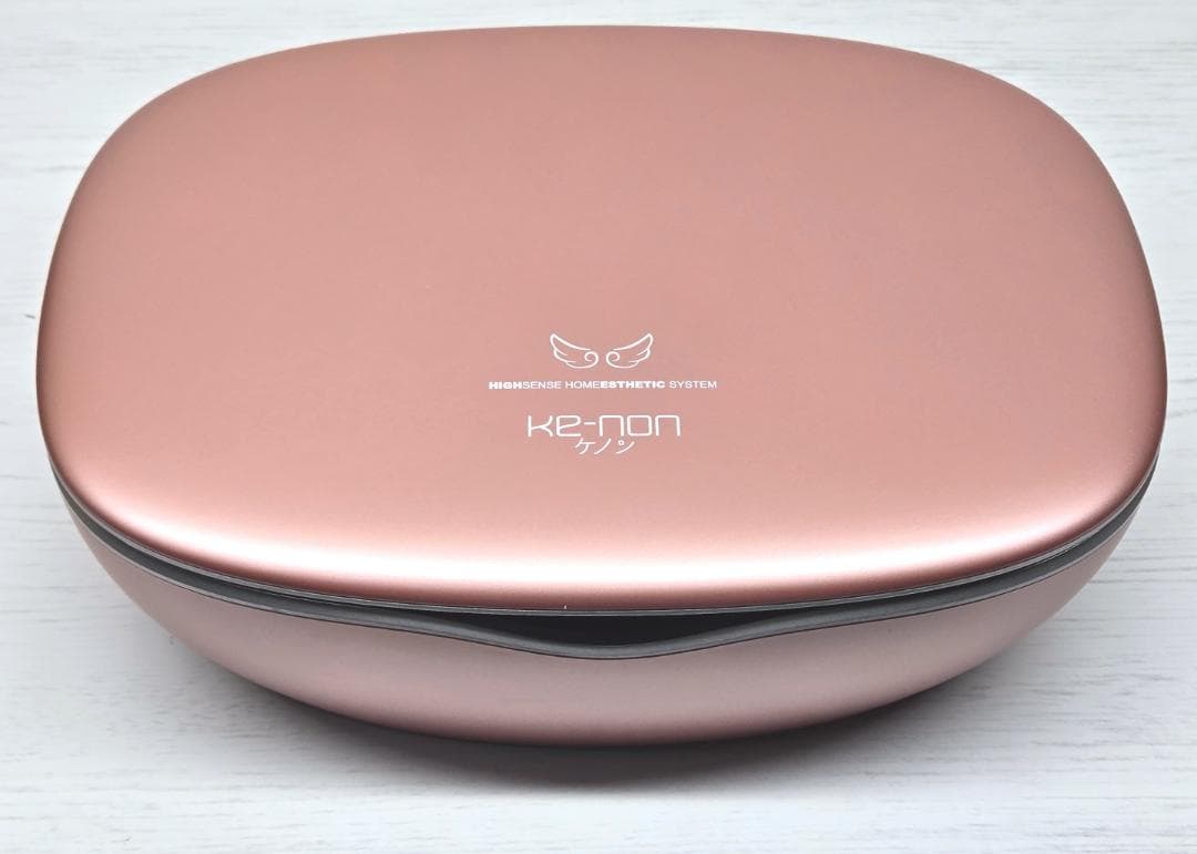 【使用僅少/付属品全付】脱毛器 ケノン Ver 8.6 ピンクゴールド