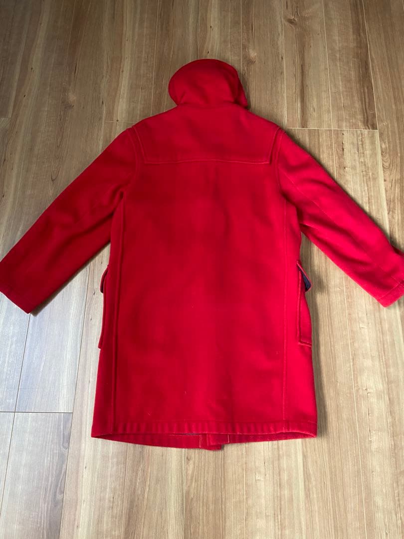 メンズXL相当　グローバーオール ダッフルコート レッド