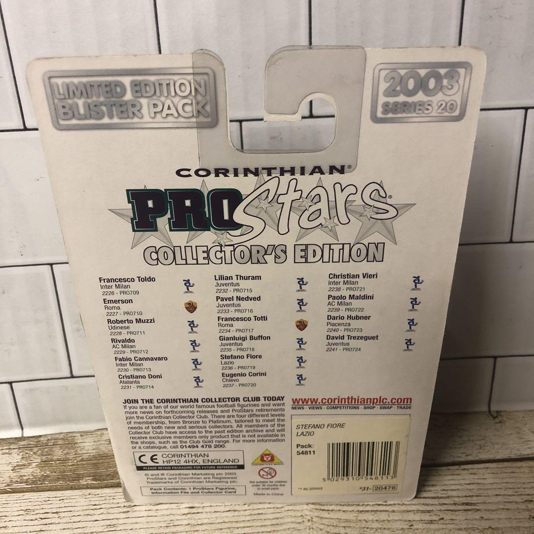 237☆サッカー☆stefano fiore☆prostars☆フィギュア - メルカリ