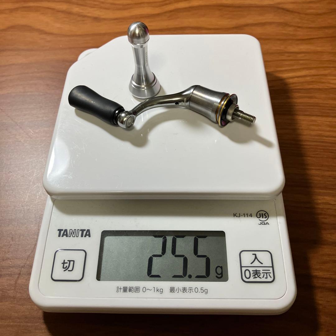 極美品　軽量　夢屋　アルミ　シングルハンドル　35mm スリムノブ　スタンド