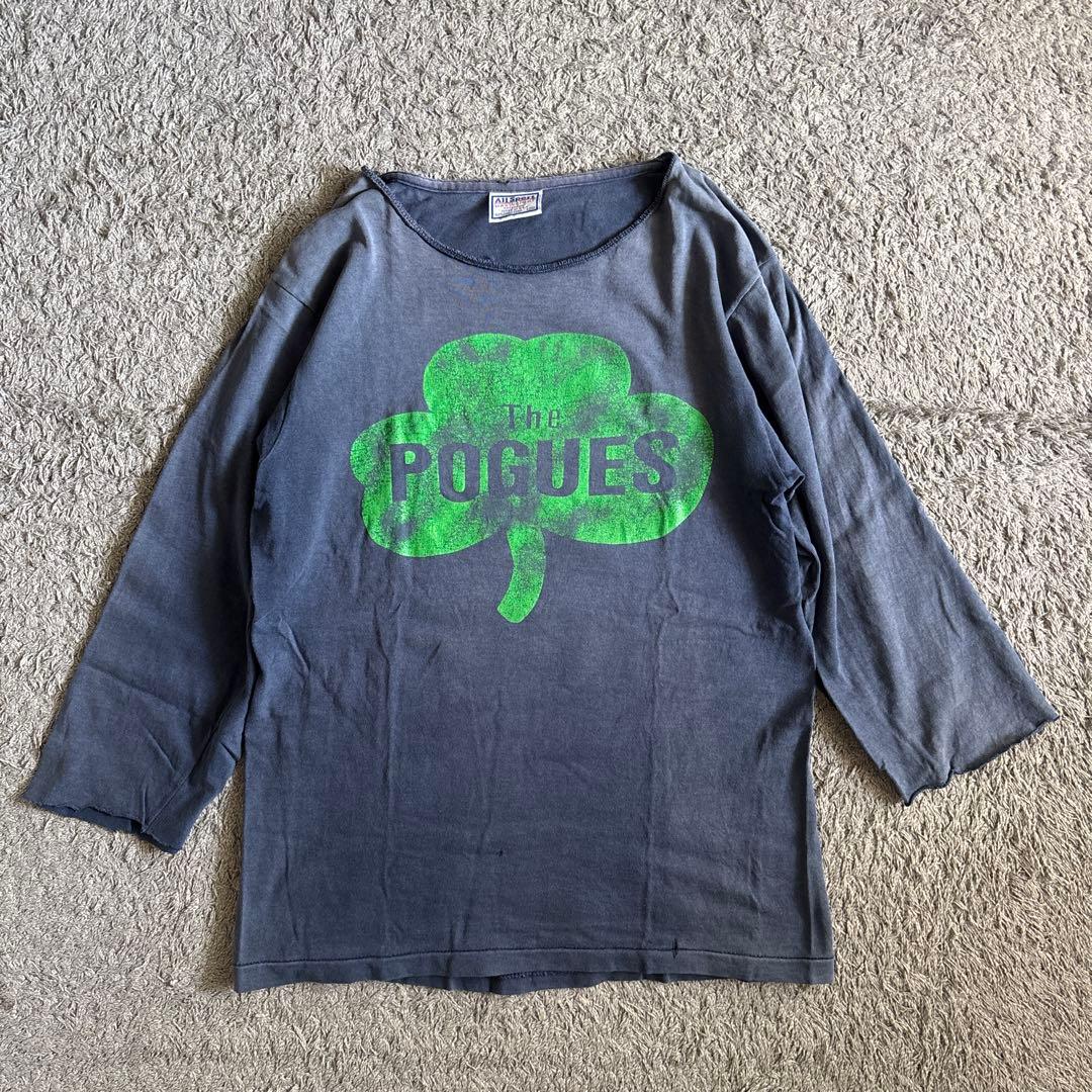 90s 鬼フェード THE POGUES Tシャツ ボロ 雰囲気 ヴィンテージ - メルカリ