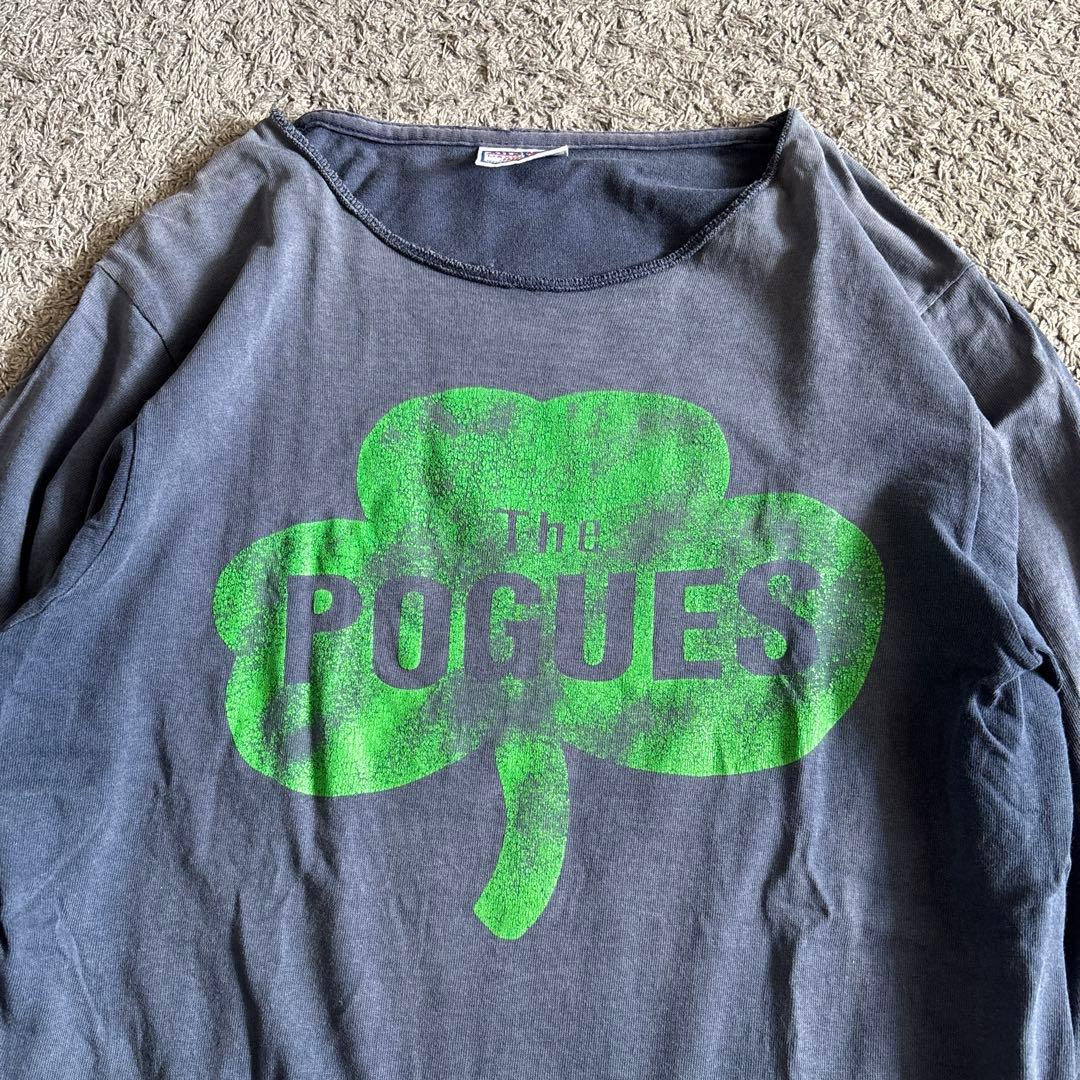 90s 鬼フェード THE POGUES Tシャツ ボロ 雰囲気 ヴィンテージ - メルカリ
