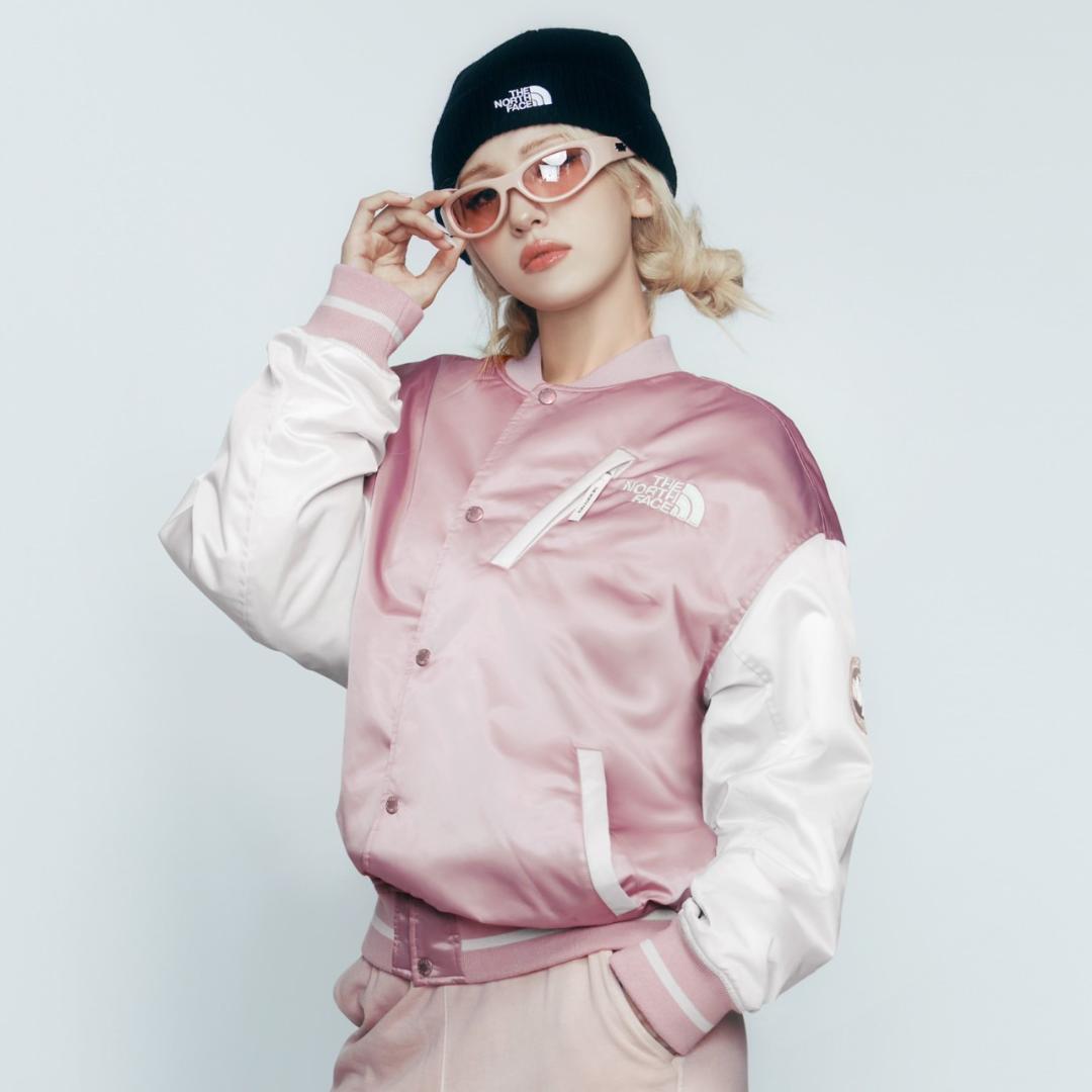 B品 IVEイソ着ノースフェイス ホワイトレーベルプレイヤーヴァリティジャケット