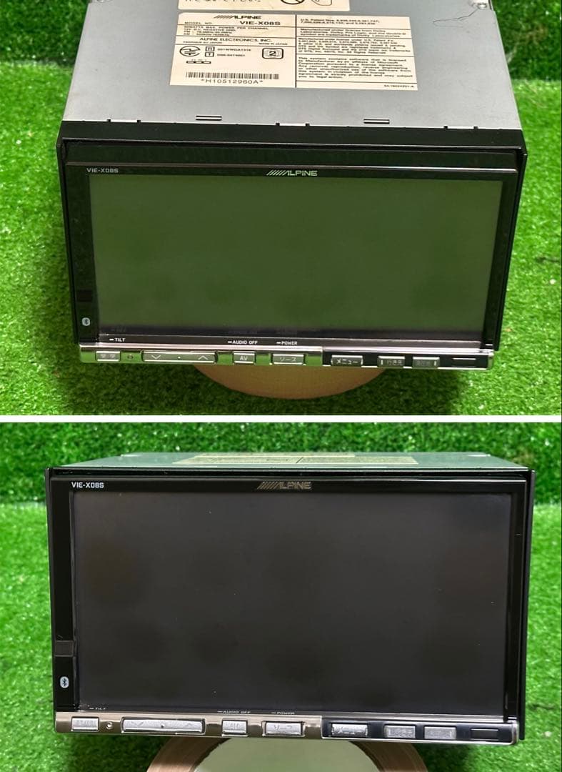 アルパイン VIE-X08S ナビゲーション フルセグ地図データ2012 年版