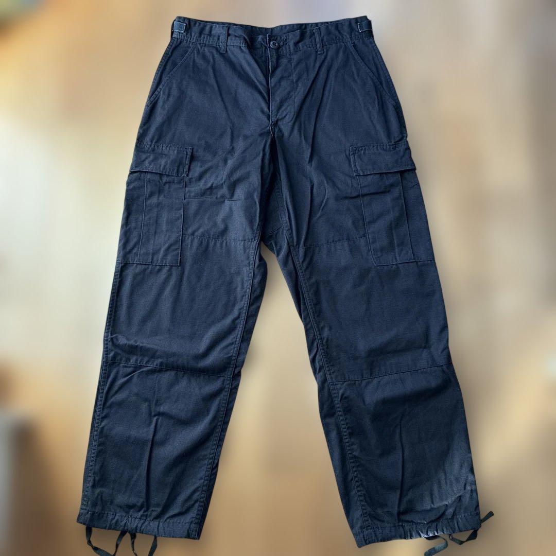 【未使用品】実物 米軍 BDU カーゴパンツ BLACK357